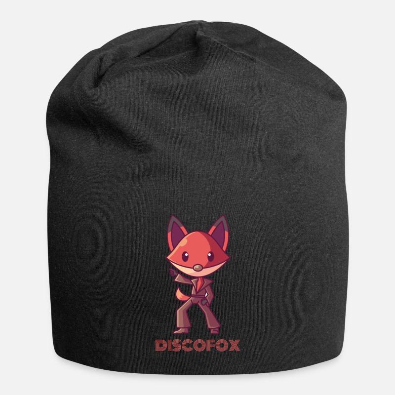 Discofox, fuchs tanzen tänzer disco - Jersey-Beanie - Schwarz
