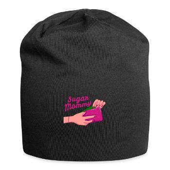 Sugar Mommy Momma Mama présente Toyboy - Bonnet en jersey - noir - Devant
