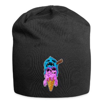 Ice Cream Zombie - Jersey-Beanie - Schwarz - Vorne