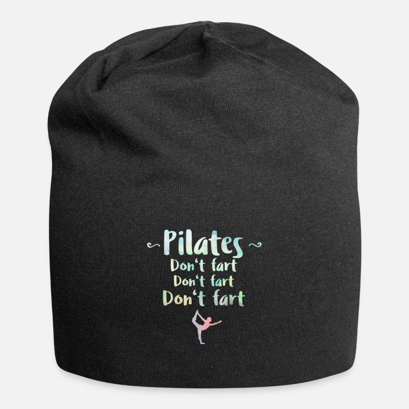 Pilates - Bonnet en jersey - noir