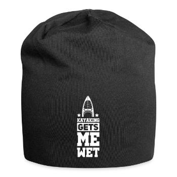 Kayak Kayak Kayaker - Jersey Beanie - black - Front
