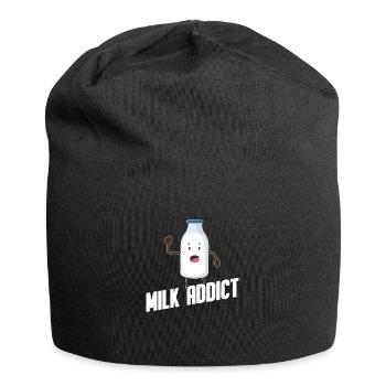Milk raw milk whole milk - Jersey Beanie - black - Front