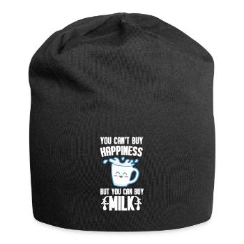 Milk raw milk whole milk - Jersey Beanie - black - Front