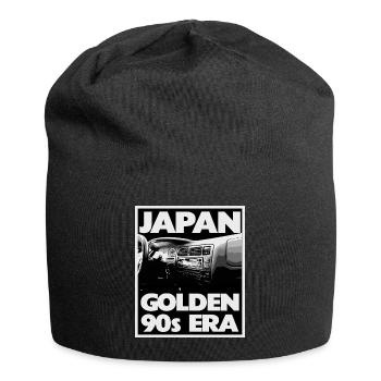 Japan Golden Era of the 90s - car - Jersey Beanie - black - Front