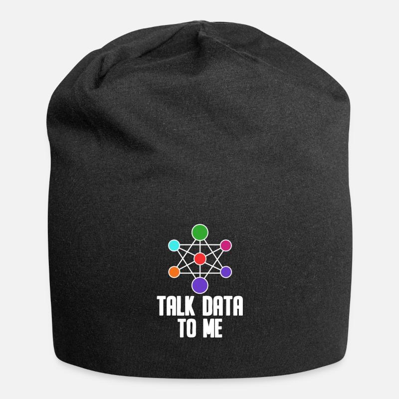 Data Science Analyst Data Scientist - Jersey Beanie - black
