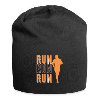 Rennen sport - Jersey-Beanie - Schwarz - Vorne
