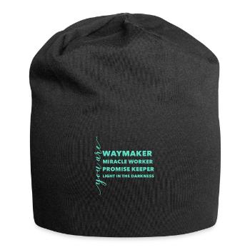 Waymaker Miracle Worker Promise Keeper Light Jesus - Bonnet en jersey - noir - Devant