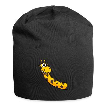 giraffe - Jersey Beanie - black - Front