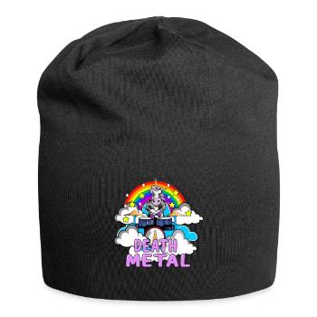 Batterie Death Metal pour les amateurs de licorne - Bonnet en jersey - noir - Devant