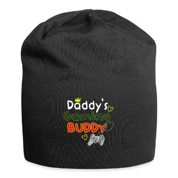 Daddy's Gaming Buddy Matching - Jersey Beanie - black - Front