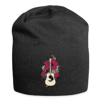 Guitare occidentale Guitare guitare guitare acoustique - Bonnet en jersey - noir - Devant