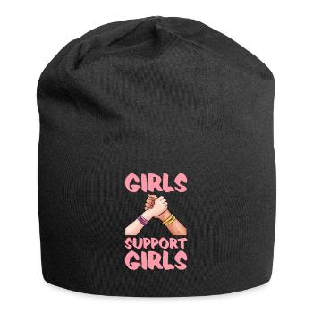 Feministin Emanzipation Feminist Feminismus - Jersey-Beanie - Schwarz - Vorne