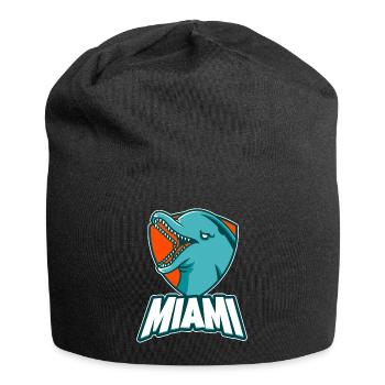 Miami Fan Shirt - Jersey-Beanie - Schwarz - Vorne
