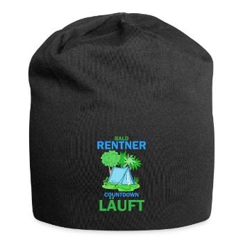 Rentner Countdown - Jersey-Beanie - Schwarz - Vorne