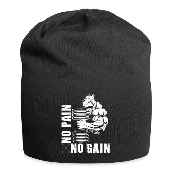 Bodybuilding PUMP Beast - Bonnet en jersey - noir - Devant
