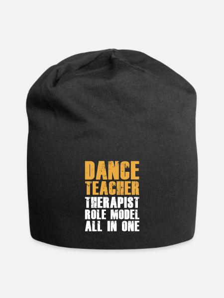 Tanzen Tänzer Tanz - Jersey-Beanie - Schwarz
