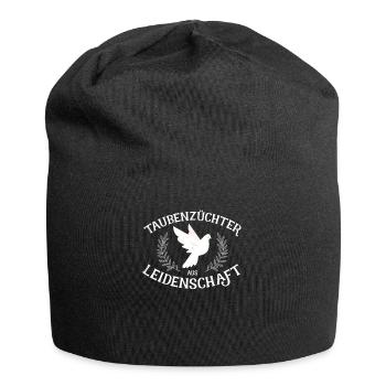 Taubenzüchter aus Leidenschaft - Taubenzüchter - T - Jersey-Beanie - Schwarz - Vorne