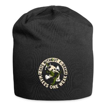 K-Pop Kpop K-Drama Korean Pop Music - Jersey Beanie - black - Front