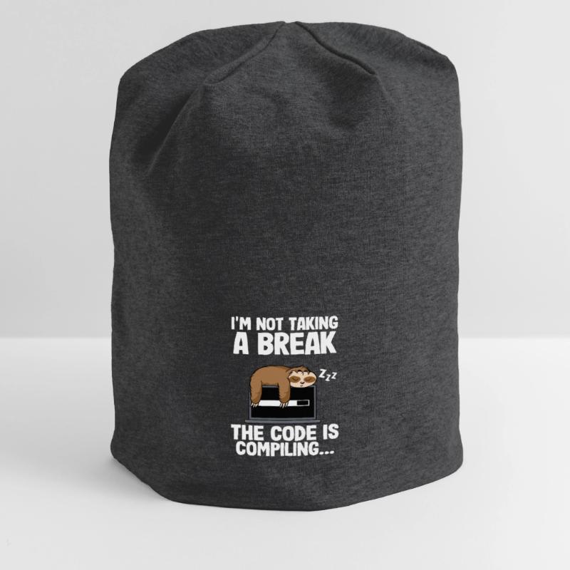 Programmierer Faultier Informatiker Nerd Coder Bug Jersey-Beanie