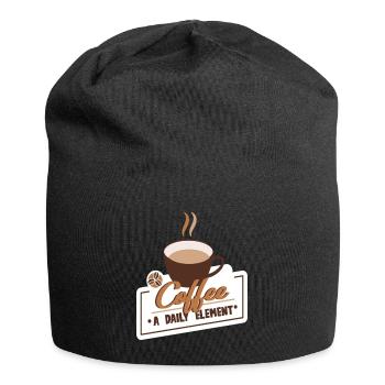 Coffee Caffeine Café Espresso Cappuccino T Shirt - Jersey-Beanie - Schwarz - Vorne
