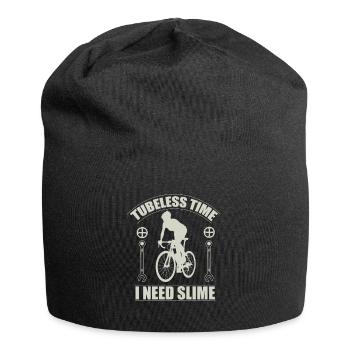 Vélo de route Vélo de route Cyclisme Cycliste - Bonnet en jersey - noir - Devant