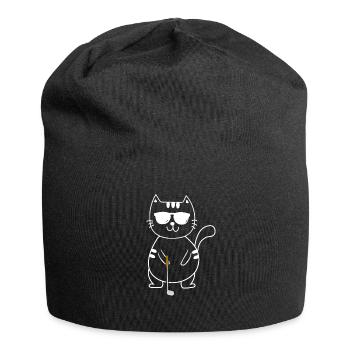 Golf Golfer Golfer Golfer Golf Course - Jersey Beanie - black - Front