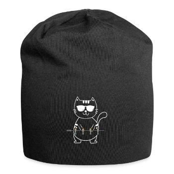 Baby-foot baby-foot Wuzzler - Bonnet en jersey - noir - Devant
