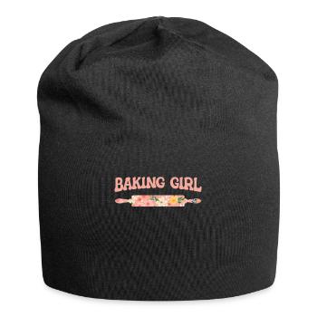 Bäcker Backen Konditor - Jersey-Beanie - Schwarz - Vorne