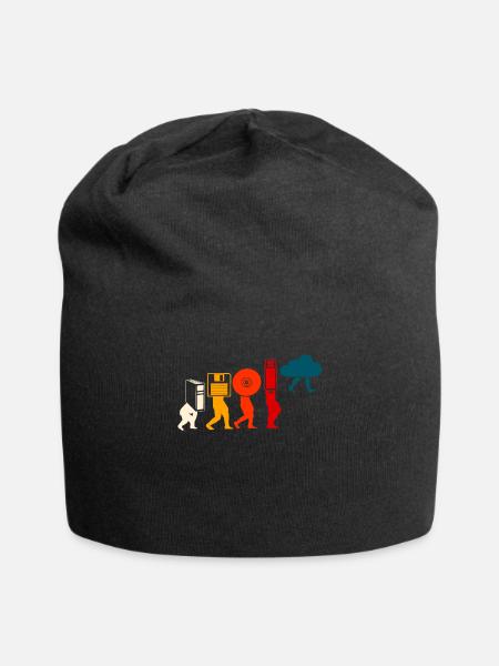 Cloud Programmer Evolution. - Jersey-Beanie - Schwarz