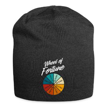 Roue de la Fortune, Aller au lit - Bonnet en jersey - charbon - Devant