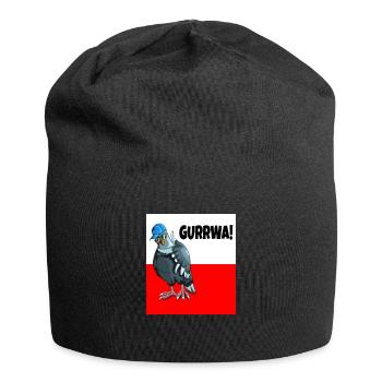 . Polish Gurrwa Kurwa Saying Speak Polish - Jersey Beanie - black - Front