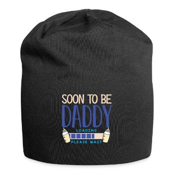 Soon to be Daddy, father - Jersey Beanie - black - Front