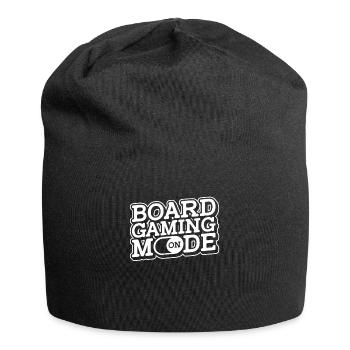 Brettspiel - Jersey-Beanie - Schwarz - Vorne