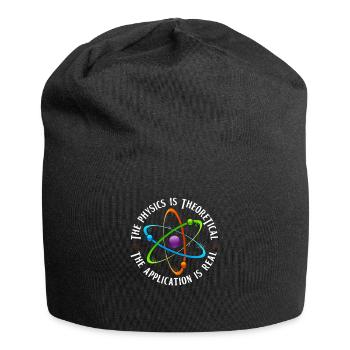 Physicien physicien - Bonnet en jersey - noir - Devant