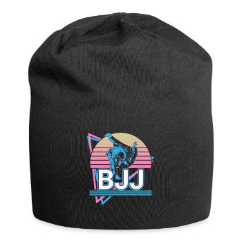 Brasilianisches Jiu Jitsu BJJ Geschenk - Jersey-Beanie - Schwarz - Vorne