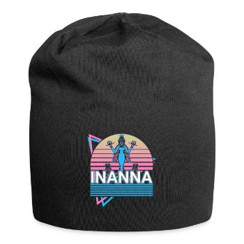 Inanna Ancient Goddess Sumerian Mythology Geschen - Jersey Beanie - black - Front
