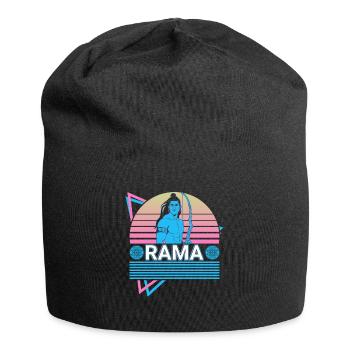 Rama Hindu God Ancient Hindu Mythology Gift - Jersey Beanie - black - Front