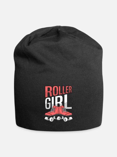 Roller Skates Running Roller Skates - Jersey Beanie - black