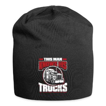 Truck Driver Truck Driver Truck Driver Trucker - Jersey Beanie - black - Front
