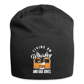 Father jokes Dad Jokes - Jersey Beanie - black - Front