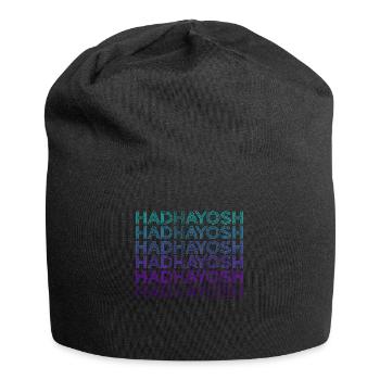 Hadhayosh Persische Mythologie Retro - Jersey-Beanie - Schwarz - Vorne