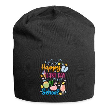Happy Last Day of School Summer Break - Jersey Beanie - black - Front