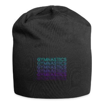 Gymnastics Gymnast Retro - Jersey Beanie - black - Front
