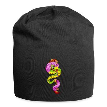 Quetzalcoatl Einhorn Azteke Gefiederte Schlange Ma - Jersey-Beanie - Schwarz - Vorne