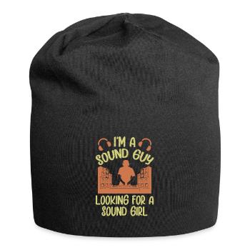 Tontechniker Sound Audio Engineer - Jersey Beanie - black - Front