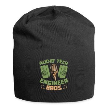 Tontechniker Sound Audio Engineer - Jersey-Beanie - Schwarz - Vorne