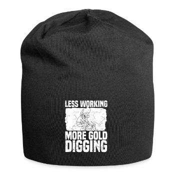 Mines d’or - Bonnet en jersey - noir - Devant