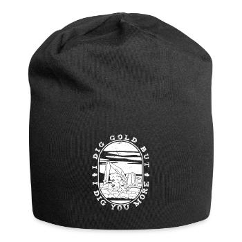 Mines d’or - Bonnet en jersey - noir - Devant