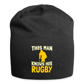 Rugby - Jersey Beanie - black - Front