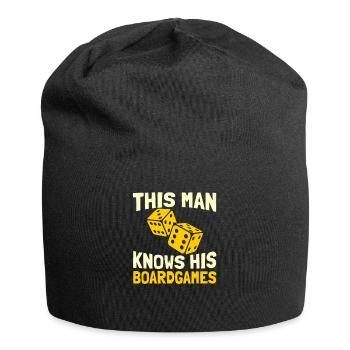 Board game - Jersey Beanie - black - Front